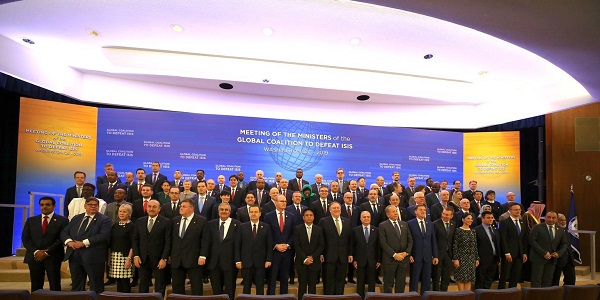 The visit of Foreign Minister Mevlüt Çavuşoğlu to the U.S. to attend the International Counter-DEASH Coalition Foreign Ministers Meeting, 5-6 February 2019