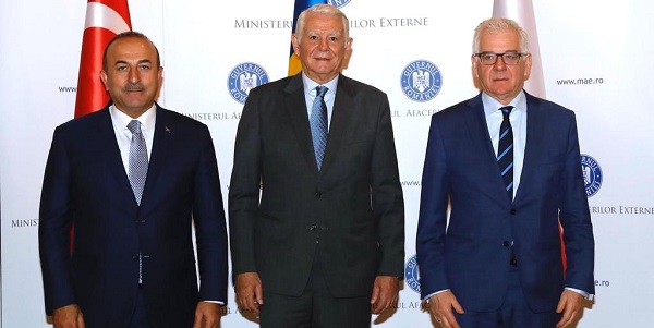 Foreign Minister Mevlüt Çavuşoğlu visited Romania for the Trilateral Meeting of Foreign Ministers of Turkey-Romania-Poland, 10-11 September 2018