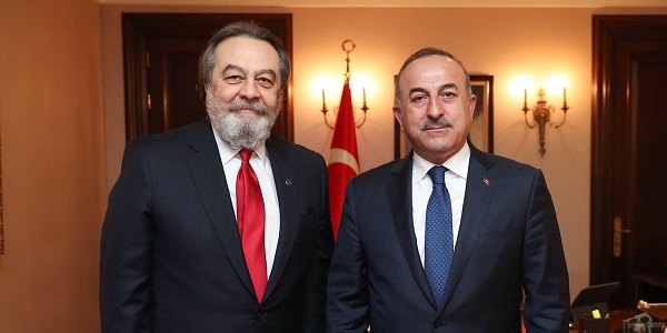 Dışişleri Bakanı Mevlüt Çavuşoğlu’nun Birleşmiş Milletler Viyana Ofisi nezdindeki Daimi Temsilciliğimize atanan Müsteşar Yardımcısı Büyükelçi Ahmet Muhtar Gün’ü kabulü, 9 Şubat 2018