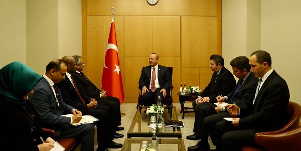 Dışişleri Bakanı Mevlüt Çavuşoğlu’nun D-8 Genel Sekreteri Büyükelçi Dato’ Ku Jaafar Ku Shaari’yi ile görüşmesi, 10 Şubat 2018