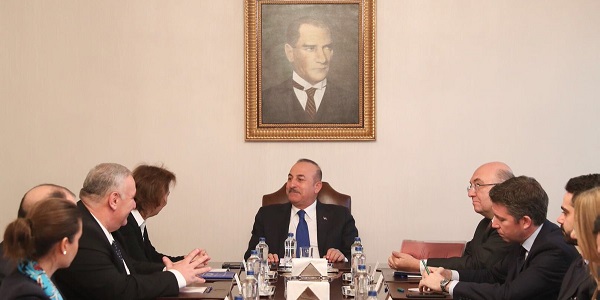 Dışişleri Bakanı Mevlüt Çavuşoğlu’nun Uluslararası Göç Örgütü Genel Direktör Yardımcısını kabulü, 30 Ocak 2018