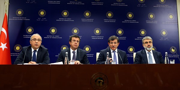 Ministers of Foreign Affairs, Economy, Energy and Transportation address recent developments in Iraq