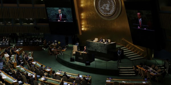 President Mr. Recep Tayyip Erdoğan addressed the world leaders at the 69th UN General Assembly.