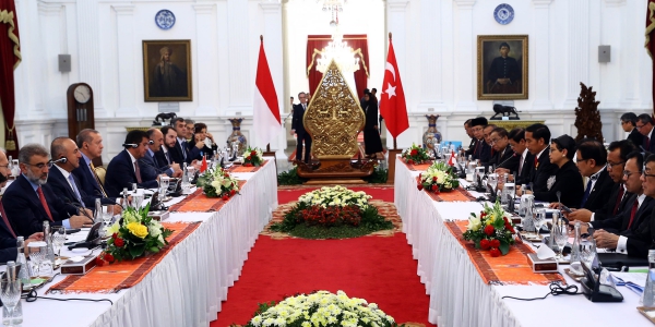 President Erdoğan is in Indonesia.