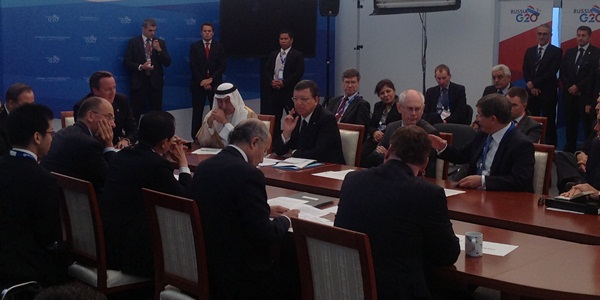 Humanitarian situation in Syria is addressed on the sidelines of G20 Summit.