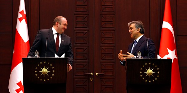 President Margvelashvili of Georgia pays an official visit to Turkey