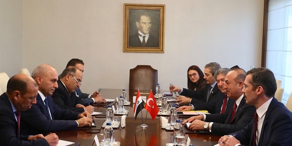 The visit of Salman Al-Jumaili, Minister of Planning of Iraq to Turkey, 1 February 2018