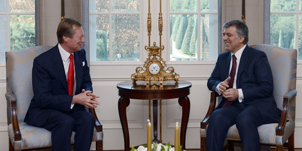 Grand Duke of Luxembourg pays a visit to Turkey