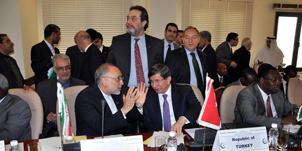 Foreign Minister Davutoğlu participates in the meeting of the OIC Ministerial Contact Group on Mali