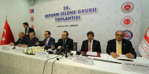 Political will for EU membership was confirmed at the Reform Monitoring Group meeting