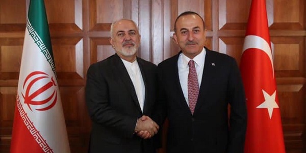 Meeting of Foreign Minister Mevlüt Çavuşoğlu with Foreign Minister Javad Zarif of Iran, 17 April 2019