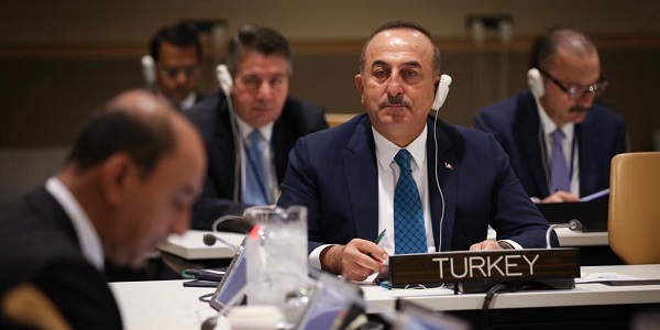 Visit of Foreign Minister Mevlüt Çavuşoğlu to the U.S. to attend meetings of the 74th session of the United Nations General Assembly, 23 September 2019
