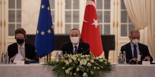 Meeting of Foreign Minister Mevlüt Çavuşoğlu with the Ambassadors of the European Union Member States in Ankara, 12 January 2021