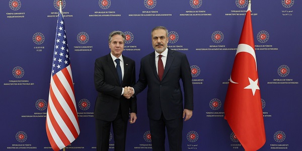 Sayın Bakanımızın ABD Dışişleri Bakanı Anthony Blinken ile Görüşmesi, 6 Kasım 2023, Ankara