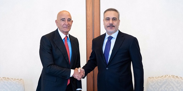 Sayın Bakanımızın ABD’nin Ankara Büyükelçisi ve Suriye Özel Temsilcisi Tom Barrack’ı Kabulü, 3 Mart 2026, Ankara