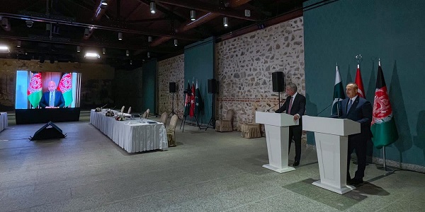 Participation of Foreign Minister Mevlüt Çavuşoğlu in the Trilateral Meeting of the Foreign Ministers of Turkey, Afghanistan and Pakistan