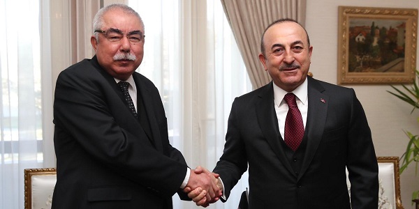 Sayın Bakanımızın Afganistan Cumhurbaşkanı Birinci Yardımcısı Raşid Dostum’la görüşmesi, 5 Şubat 2019