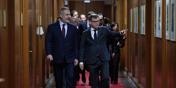 Visit of Hakan Fidan, Minister of Foreign Affairs of the Republic of Türkiye, to Germany, 28 November 2025, Berlin