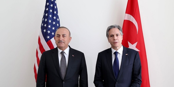 Visite du ministre des Affaires étrangères Mevlüt Çavuşoğlu aux États-Unis d'Amérique, du 17 au 19 mai 2022