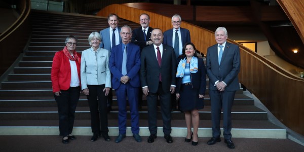 Visit of Foreign Minister Mevlüt Çavuşoğlu to France to participate in the Meeting of the Presidents of the Parliamentary Assembly of the Council of Europe, 9 October 2022