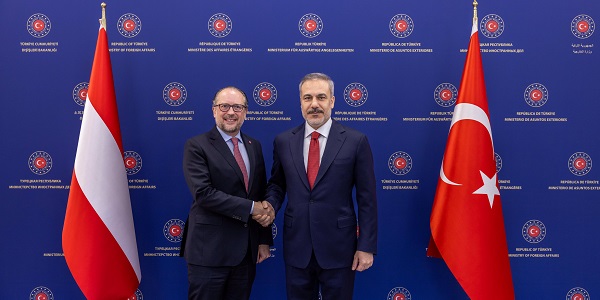 Minister of Foreign Affairs Hakan Fidan hosted Alexander Schallenberg, Minister of Foreign Affairs of Austria, 14 May 2024, Ankara