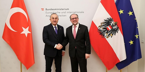 Visita do Ministro Çavuşoğlu à Áustria, 14 de Abril de 2023