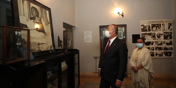 Visit of Foreign Minister Mevlüt Çavuşoğlu to Bangladesh, 23 December 2020