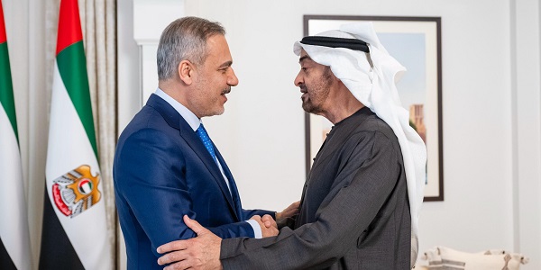 Visit of Hakan Fidan, Minister of Foreign Affairs of the Republic of Türkiye, to the United Arab Emirates, 5 May 2025, Abu Dhabi