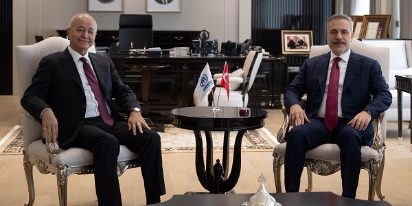 استقبال السيد وزير الخارجية التركية هاكان فيدان، المفوض السامي للأمم المتحدة لشؤون اللاجئين برهام صالح، 29 يناير/ كانون الثاني 2026، أنقرة