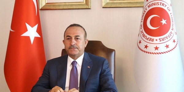 مشاركة وزير الخارجية السيد مولود تشاووش أوغلو في مؤتمر المانحين لوكالة الأمم المتحدة لإغاثة وتشغيل اللاجئين الفلسطينيين (الأونروا)، الذي عقد عبر الاتصال المرئي الإلكتروني، 23 حزيران/يونيو 2020