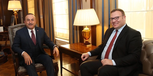 Meetings of Foreign Minister Mevlüt Çavuşoğlu with Ambassadors of Montenegro, Gambia, Greece, Mongolia and Oman, 14 January 2020