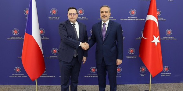 Minister of Foreign Affairs Hakan Fidan hosted Jan Lipavský, Minister of Foreign Affairs of Czechia, 25 June 2024, Ankara