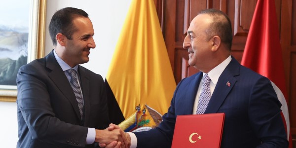 Visit of Foreign Minister Mevlüt Çavuşoğlu to Ecuador, 26 April 2022