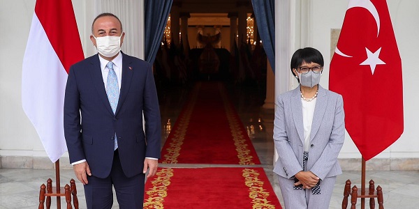 Visit of Foreign Minister Mevlüt Çavuşoğlu to Indonesia, 21-22 December 2020