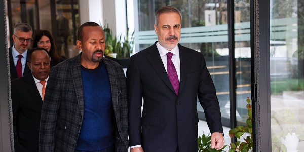 Besuch des Außenministers Hakan Fidan in Äthiopien, 3. August 2024, Addis Abeba