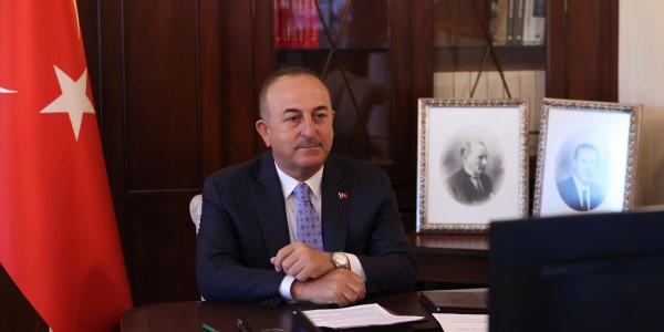 Participation of Foreign Minister Mevlüt Çavuşoğlu via VTC in the 20th Council of Ministers Meeting of the D-8 Organization for Economic Cooperation, 27 July 2022