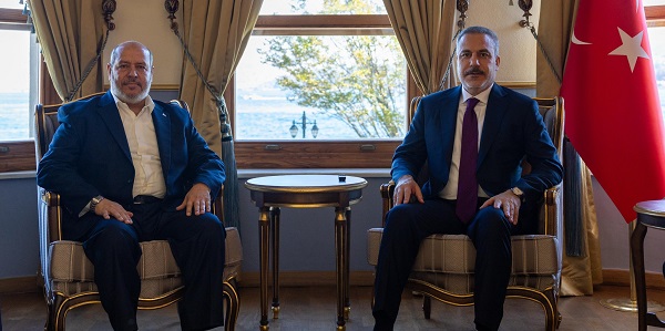 لقاء السيد وزير الخارجية التركية هاكان فيدان بأعضاء المكتب السياسي لحركة حماس، 1 نوفمبر /تشرين الثاني 2025، إسطنبول