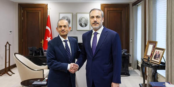Minister Hakan Fidan  hosted Hasan Turan, Head of the Iraqi Turkmen Front, 2 January 2024, Ankara