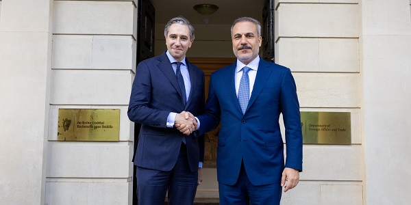Visit of Hakan Fidan, Minister of Foreign Affairs of the Republic of Türkiye, to Ireland 26 August 2025, Dublin