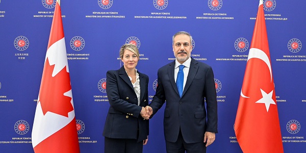 Minister of Foreign Affairs Hakan Fidan hosted Mélanie Joly, Minister of Foreign Affairs of Canada, 15 May 2024, Ankara