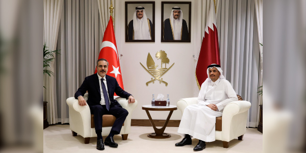 Visita do Ministro dos Negócios Estrangeiros, Hakan Fidan, ao Qatar, 17 de abril de 2024, Doha