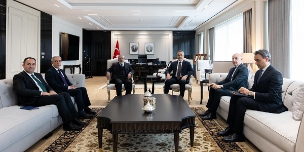 Minister of Foreign Affairs Hakan Fidan received Salahaddin Bahaaddin, Secretary General of KIU, 21 January 2026, Ankara