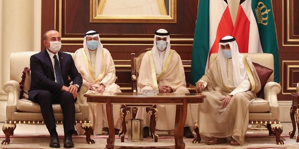 Visit of Foreign Minister Mevlüt Çavuşoğlu to Kuwait, 1 October 2020