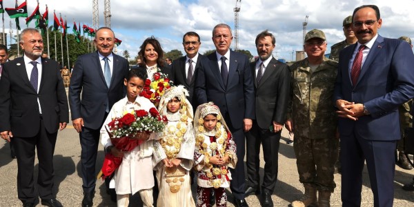 Besuch von Außenminister Mevlüt Çavuşoğlu in Libyen, 3. Oktober 2022