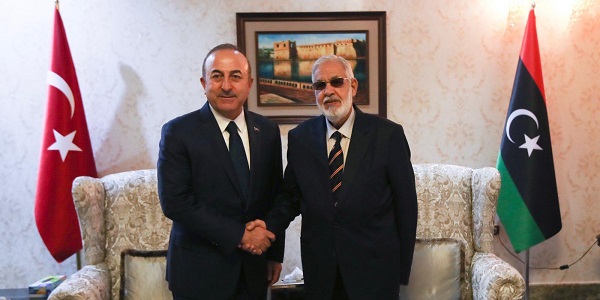 Foreign Minister Mevlüt Çavuşoğlu visited Libya, 22 December 2018