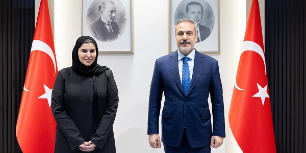 Sayın Bakanımızın Katar Dışişleri Bakanlığı Uluslararası İşbirliğinden Sorumlu Devlet Bakanı Maryam bint Ali bin Nasser Al Misnad'ı Kabulü, 27 Şubat 2025, Ankara
