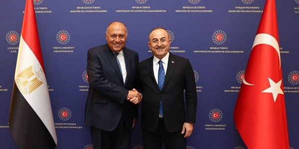 Sayın Bakanımızın Mısır Dışişleri Bakanı Sameh Shoukry'le Görüşmesi, 13 Nisan 2023, Ankara