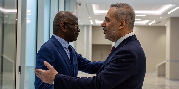 Minister of Foreign Affairs Hakan Fidan met with Mohamed Salem Ould Merzoug, Minister of Foreign Affairs, African Cooperation and Mauritanians Abroad of Mauritania, 20 May 2026, Ankara
