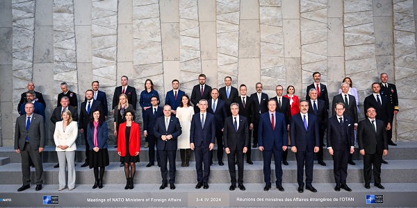 Teilnahme von Außenminister Hakan Fidan an dem NATO-Außenministertreffen am 3. und 4. April 2024 in Brüssel