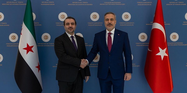 Sayın Bakanımızın Suriye Dışişleri Bakanı Esad Hasan Şeybani ile Görüşmesi, 9 Nisan 2026, Ankara